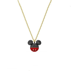 Mouse Pendant Necklace Clavicle Chain Accessories for Girls