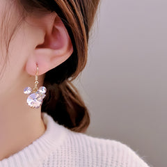 CZ Mouse Stud Earrings Kids Accessory