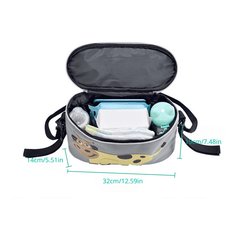 Stroller Hanging Bag with Cartoon Design & Large Capacity