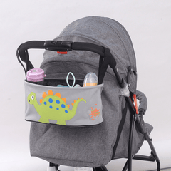 Stroller Hanging Bag with Cartoon Design & Large Capacity