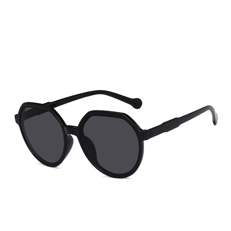Large Round Candy Sunglasses Women Vintage Stylish UV Protection Lenses