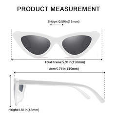 Y2K Cat Eye Sunglasses Anti Glare Glasses UV400