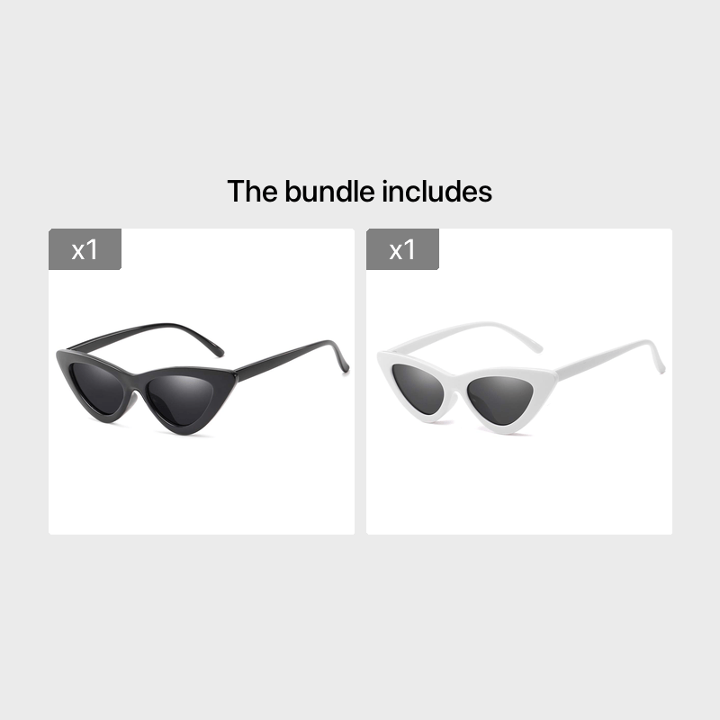 Y2K Cat Eye Sunglasses Anti Glare Glasses UV400