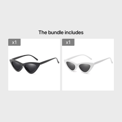 Y2K Cat Eye Sunglasses Anti Glare Glasses UV400