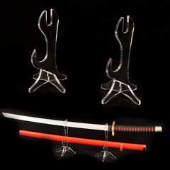 Acrylic Samurai Sword Stand - Display Stand for All Swords Katana