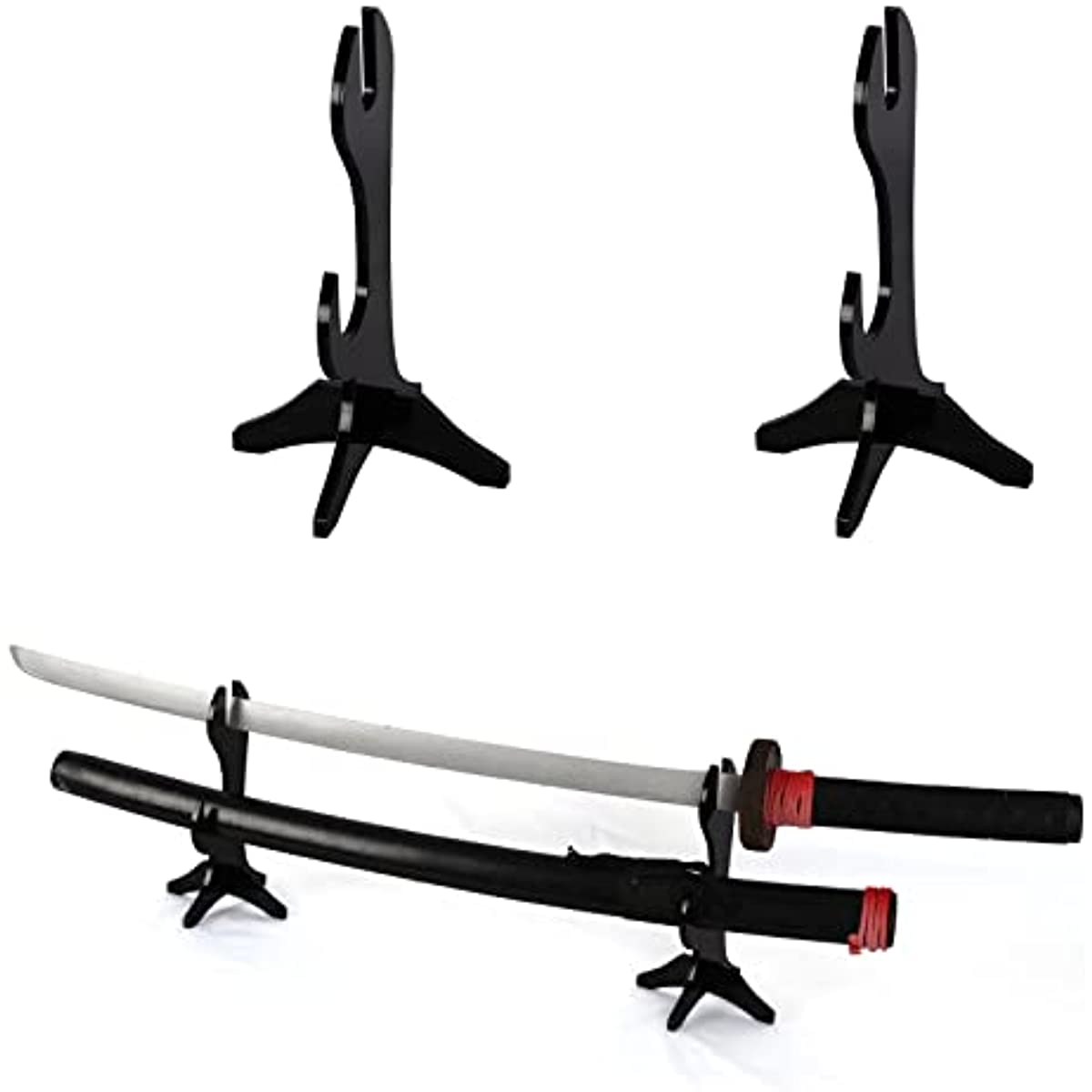 Acrylic Samurai Sword Stand - Display Stand for All Swords Katana