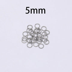 3mm 15mm Stainless Steel Jump Rings Split Ring DIY Jewelry Findings