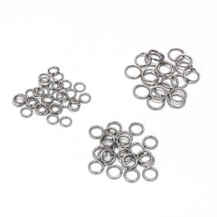 3mm 15mm Stainless Steel Jump Rings Split Ring DIY Jewelry Findings