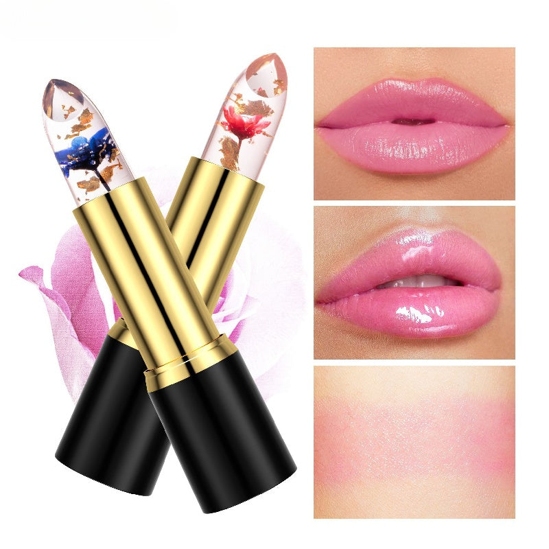 Jelly Flower Lip Balm Long Lasting Lipstick