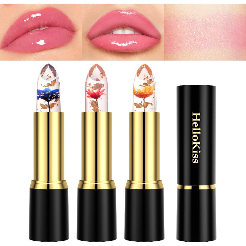 Jelly Flower Lip Balm Long Lasting Lipstick