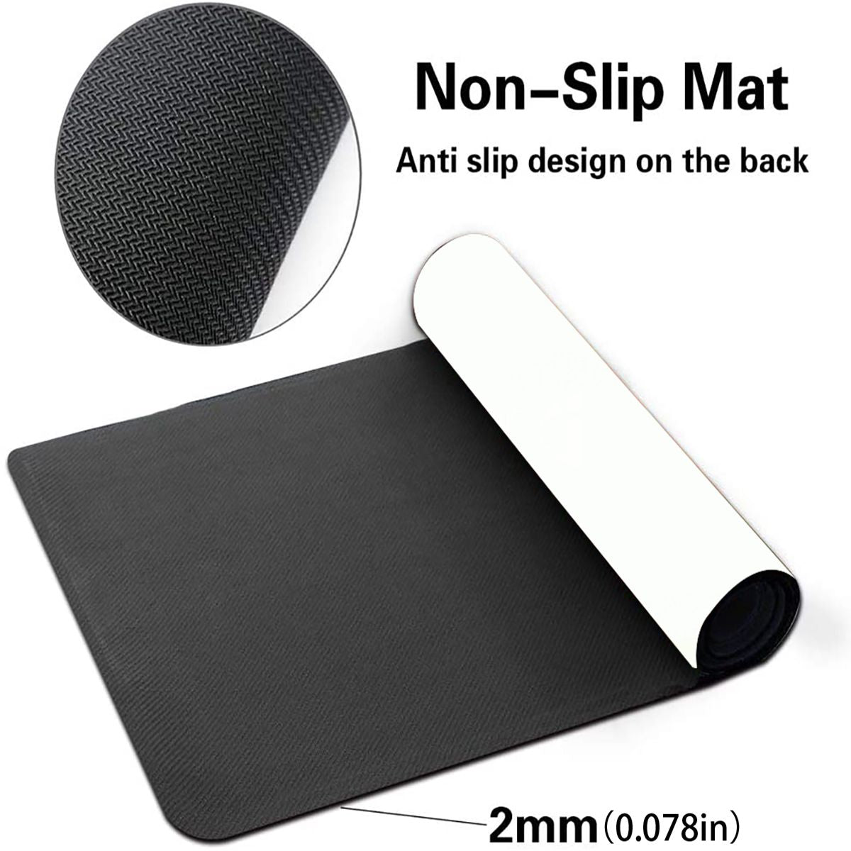 Japanese Waves Sea Mouse Pad Large Computer Keyboard Mat