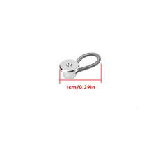 6pcs Shirt Suit Elastic Extenders Lengthen Collar Neck Pants Button Buckle