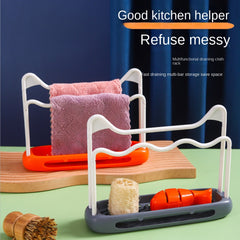 Cat Ears Kitchen Sink Rack Faucet Dishcloth Sponge Holder