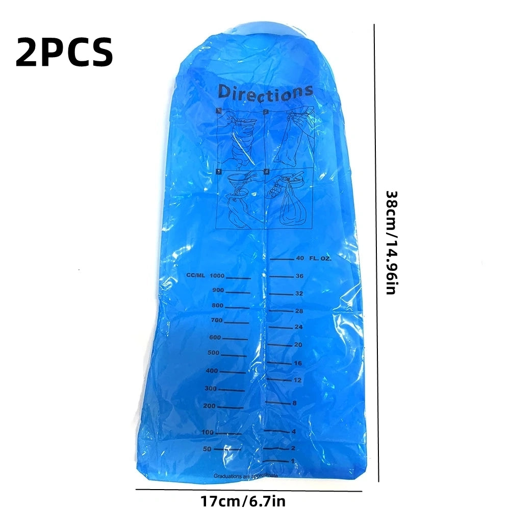 1pc 2pcs 4pcs Disposable Vomit Bag Emergency Disposal Bag