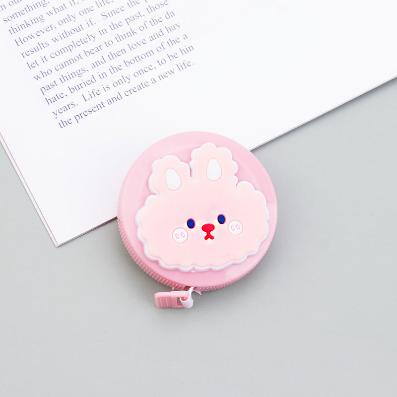 Mini Cartoon Tape Measure for School Home Tailoring Knitting Crafts Weight Loss