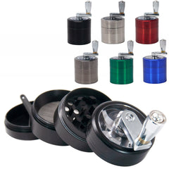 4 Layer Spice Grinder Metal Crusher for Kitchen Grinding Spices Herbs