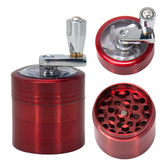 4 Layer Spice Grinder Metal Crusher for Kitchen Grinding Spices Herbs