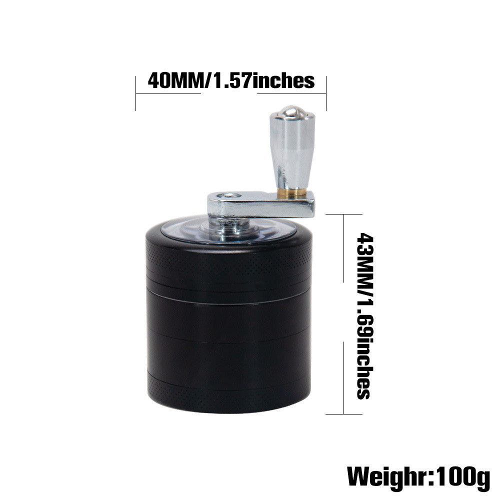4 Layer Spice Grinder Metal Crusher for Kitchen Grinding Spices Herbs