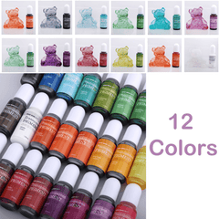 Crystal Transparent Epoxy Resin Dye for DIY Jewelry Making