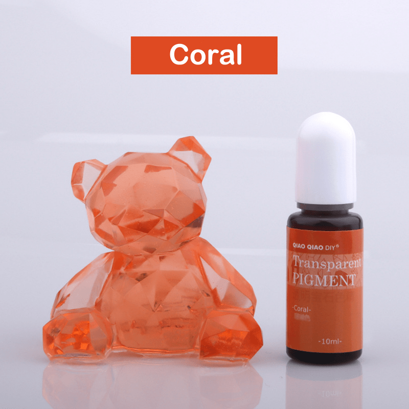 Crystal Transparent Epoxy Resin Dye for DIY Jewelry Making