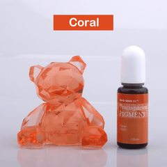 Crystal Transparent Epoxy Resin Dye for DIY Jewelry Making