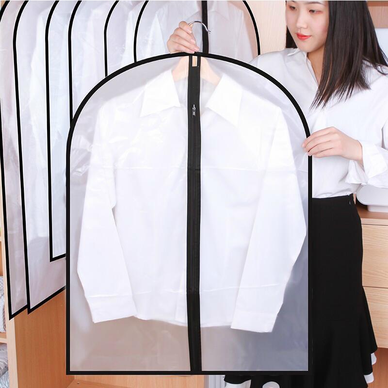 3pcs Clothes Dust Cover Suit Bag Garment Cover Clothing Dust Cover