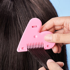2Pcs Hair Cutting Scissors & Comb Set for Thinning & Styling Bangs