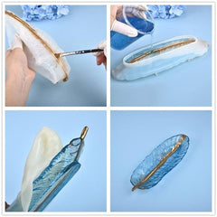 Metallic Silver Pigment Pearlescent Dye UV Resin Epoxy Color Jewelry