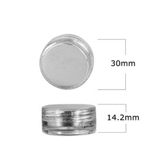 Metallic Silver Pigment Pearlescent Dye UV Resin Epoxy Color Jewelry
