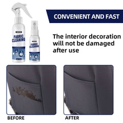 Car Fabric Cleaning Spray - Stain Remover for Interior, Ceiling, Velvet, Leather