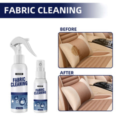 Car Fabric Cleaning Spray - Stain Remover for Interior, Ceiling, Velvet, Leather