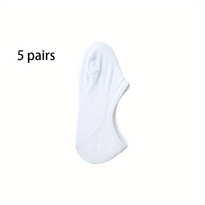 5 Pairs Lightweight Ankle Socks Women's Stockings