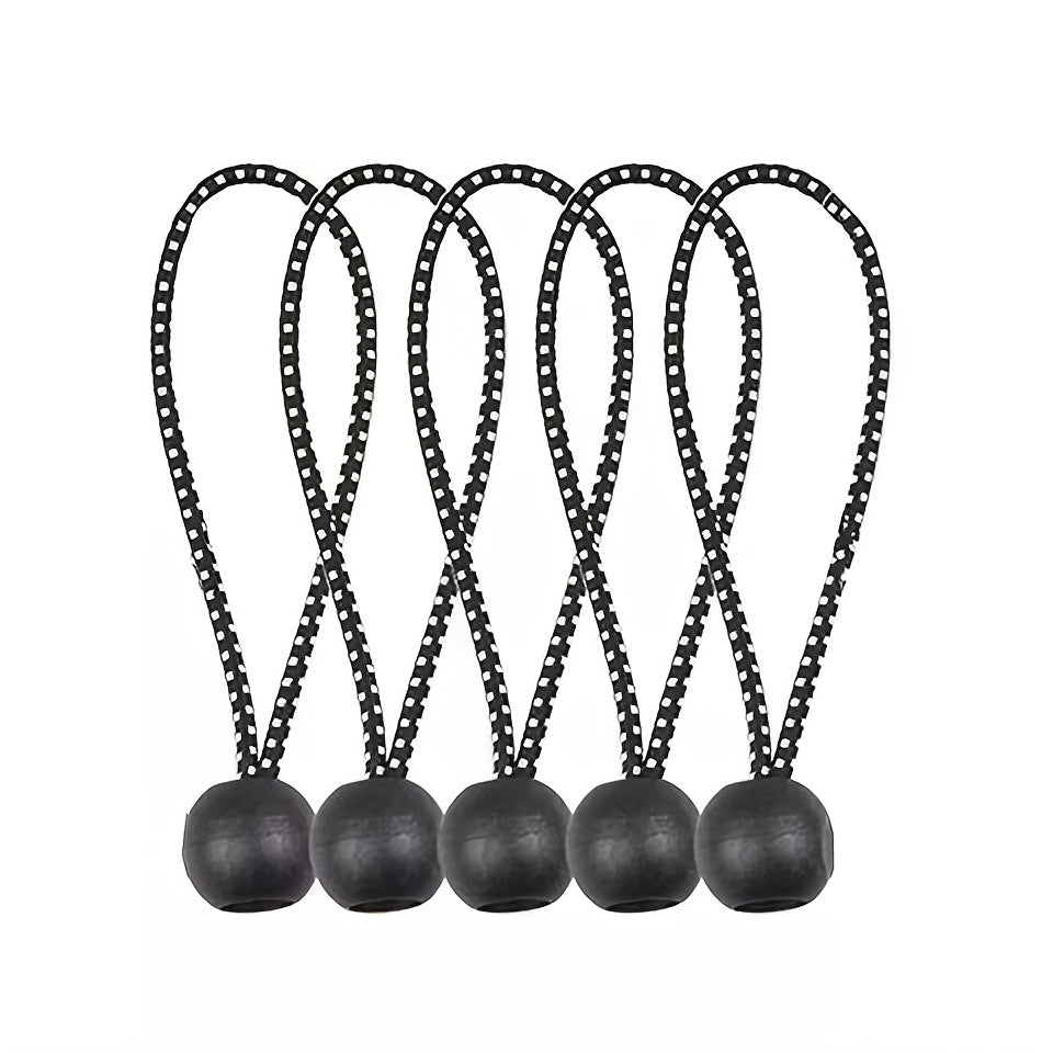 5pcs Elastic Ball Head Strap for Secure Lashing of Gear