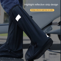 Waterproof Non-slip Rain Boot Covers Men High Tube Shoes