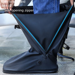 Waterproof Non-slip Rain Boot Covers Men High Tube Shoes