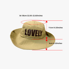 Casual Lightweight Bucket Hat Unisex Sun Hat Outdoor Hiking Travel