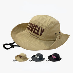 Casual Lightweight Bucket Hat Unisex Sun Hat Outdoor Hiking Travel