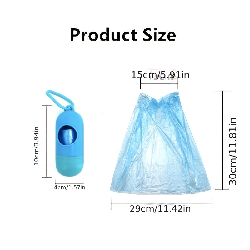 15pcs Car Garbage Bag With Box Waterproof Hanging Trash Bag