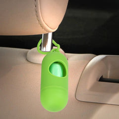 15pcs Car Garbage Bag With Box Waterproof Hanging Trash Bag