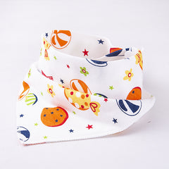 Baby 8-Layer Cotton Gauze Bib Waterproof Eating Bib
