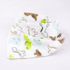 Baby 8-Layer Cotton Gauze Bib Waterproof Eating Bib