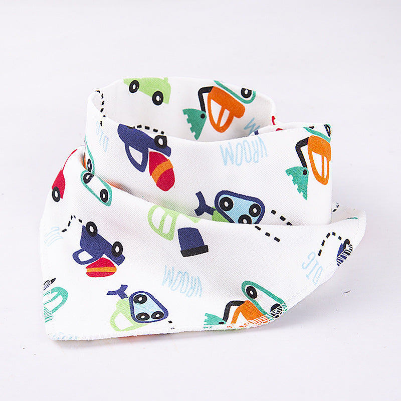 Baby 8-Layer Cotton Gauze Bib Waterproof Eating Bib