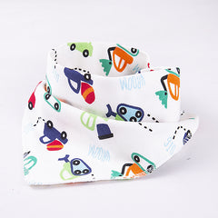 Baby 8-Layer Cotton Gauze Bib Waterproof Eating Bib