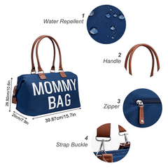 Large Capacity Baby Diaper Bag Maternity Tote for Moms Stroller Bag