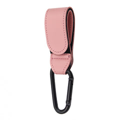 360 Rotatable PU Leather Stroller Hook for Cart & Pram Accessories