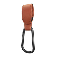 360 Rotatable PU Leather Stroller Hook for Cart & Pram Accessories