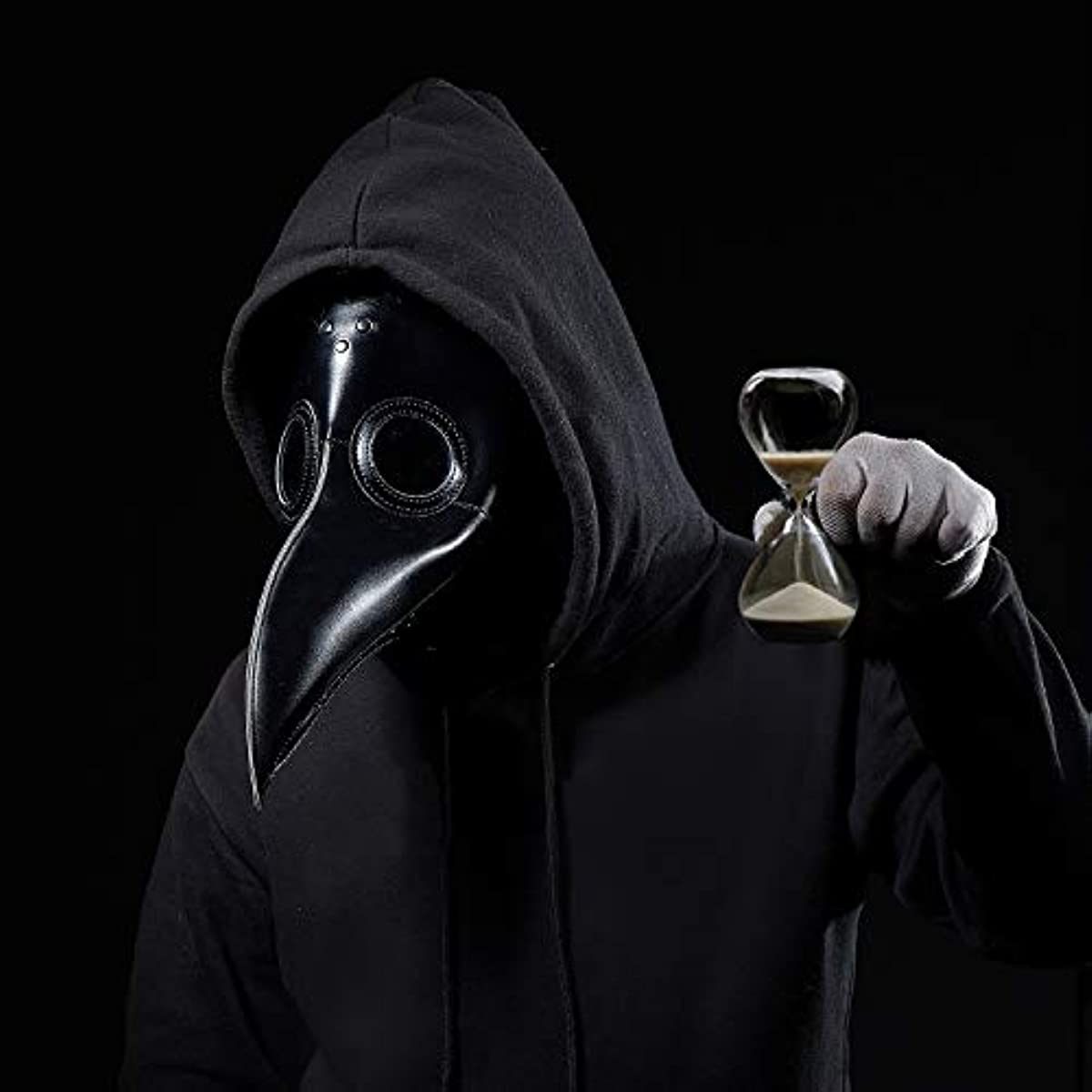Plague Doctor Mask Halloween Costume Party Funky Bird PU Leather Mask
