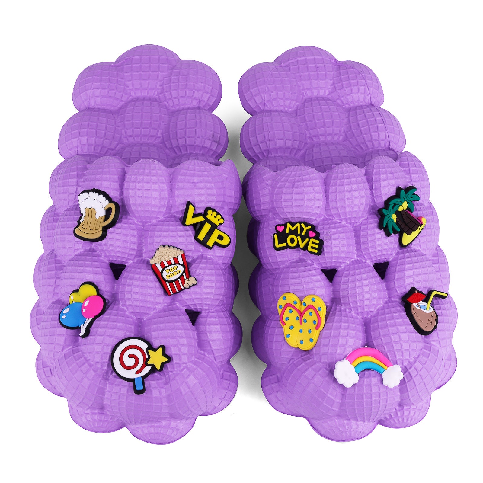 Massage Bubble Slides With Charms For Boys and Girls