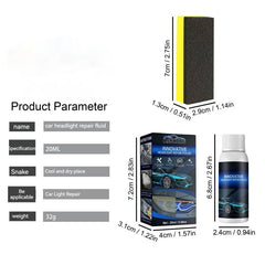 Car Headlight Repair Fluid Plating Film Tool Crystal Renovation Agent