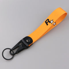 Vintage Game Novel Car Keychain Anime Keys Holder Accessories Keyring Gift